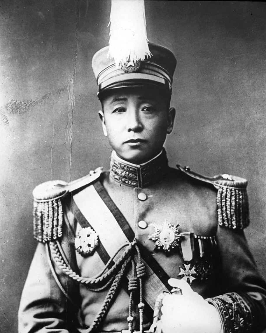 Historical portrait of Marshal Zhang Zuolin